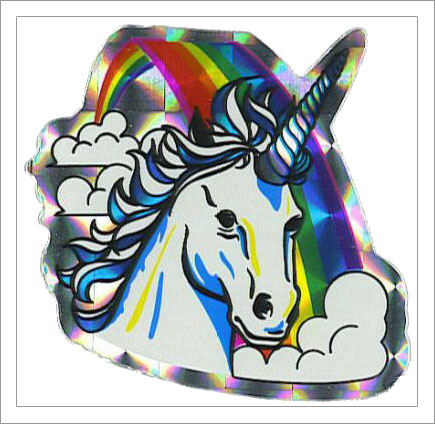 Shiny Unicorn Sticker