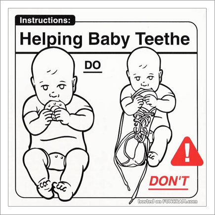 Baby Instructions For New Parents: Helping Baby Teethe