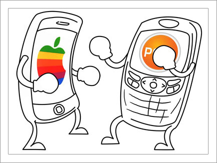 iPhone vs. Treo