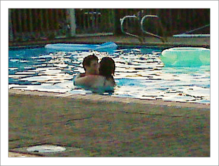 Pool Couple